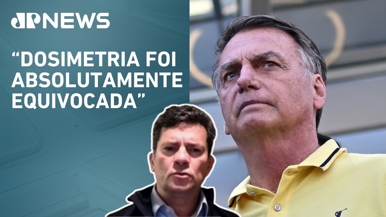 Sérgio Moro diz que STF demonstrou ‘ressentimento’ e ‘revanchismo’ ao dosar pena de Bolsonaro