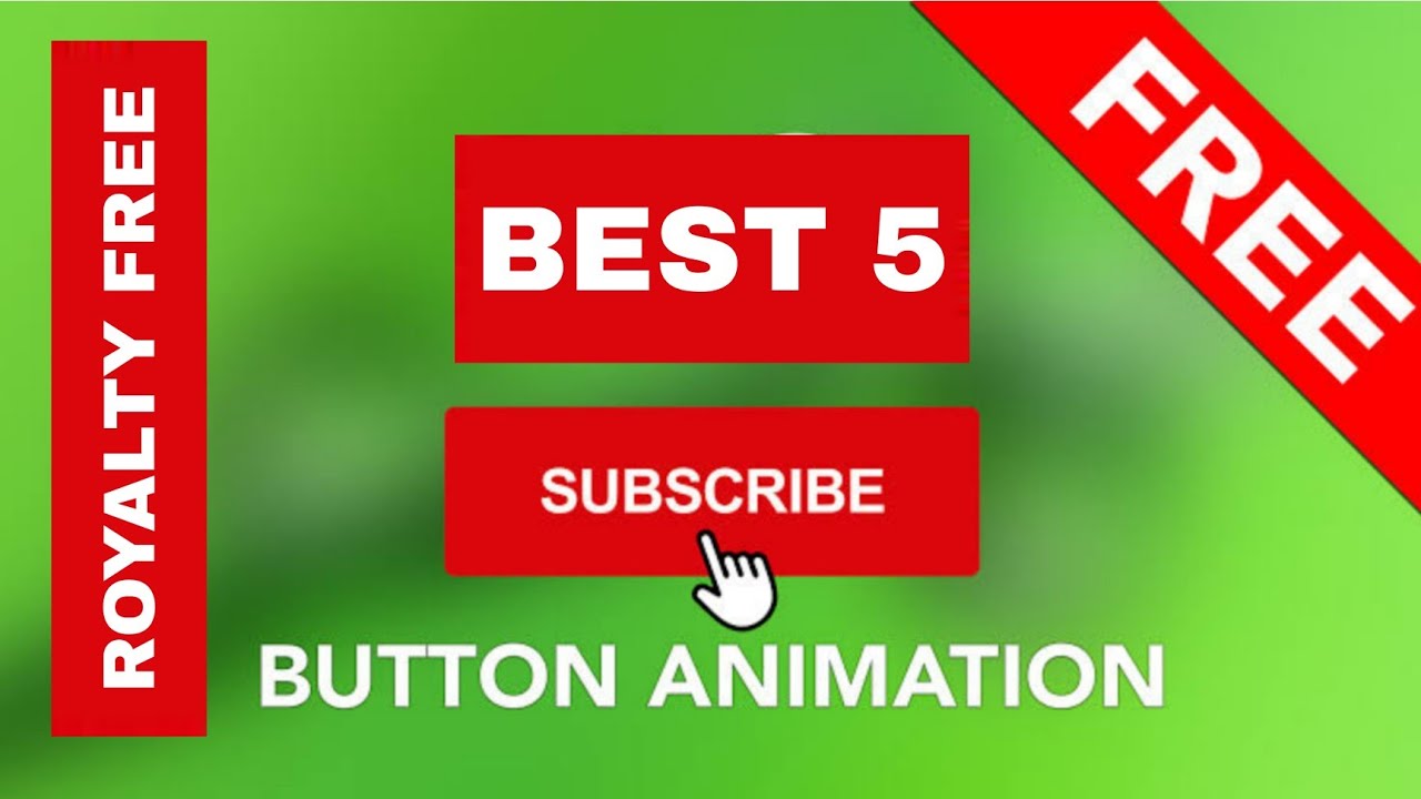 Subscribe button || Subscribe button green screen || Free subscribe button