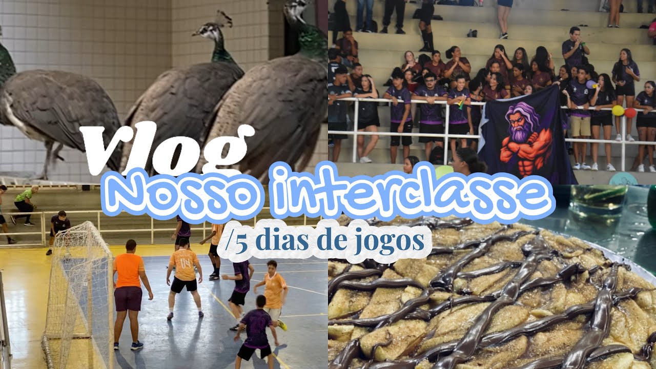 VLOG interclasse⚽️/ uma semana comigo /jogos / amigos #vlog #interclasse