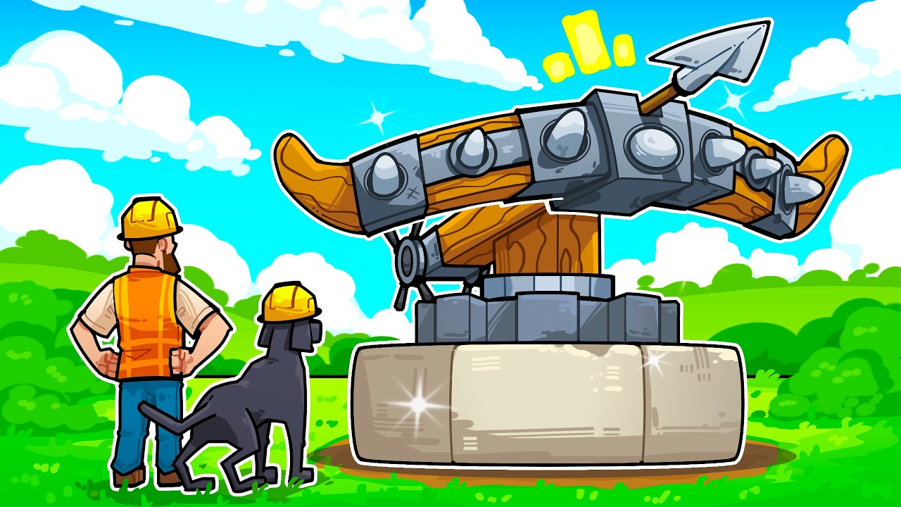 I became a MEDIEVAL ENGINEER and built a ballista!