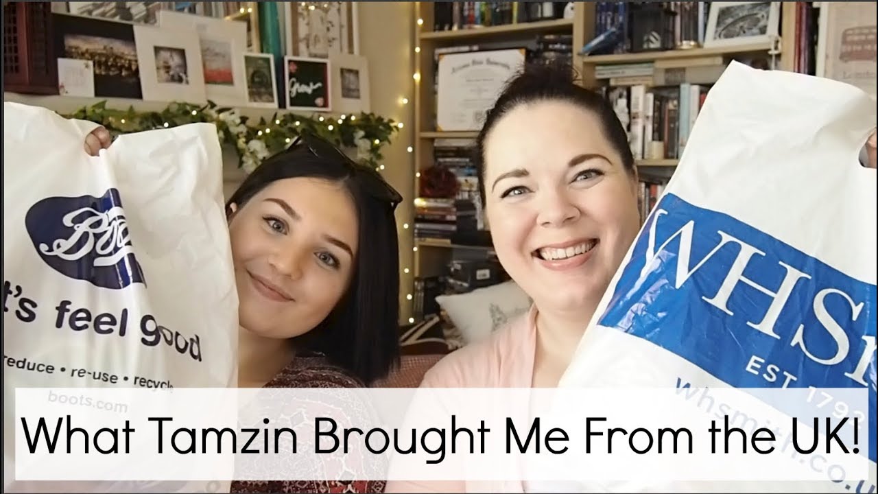 What Tamzin Brought Me From the UK! | Boots, Primark, WHSmith, M&S