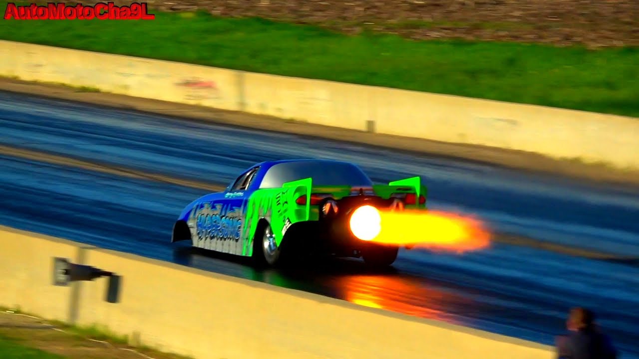 JET CAR FIRE FORCE 10000hp Monster