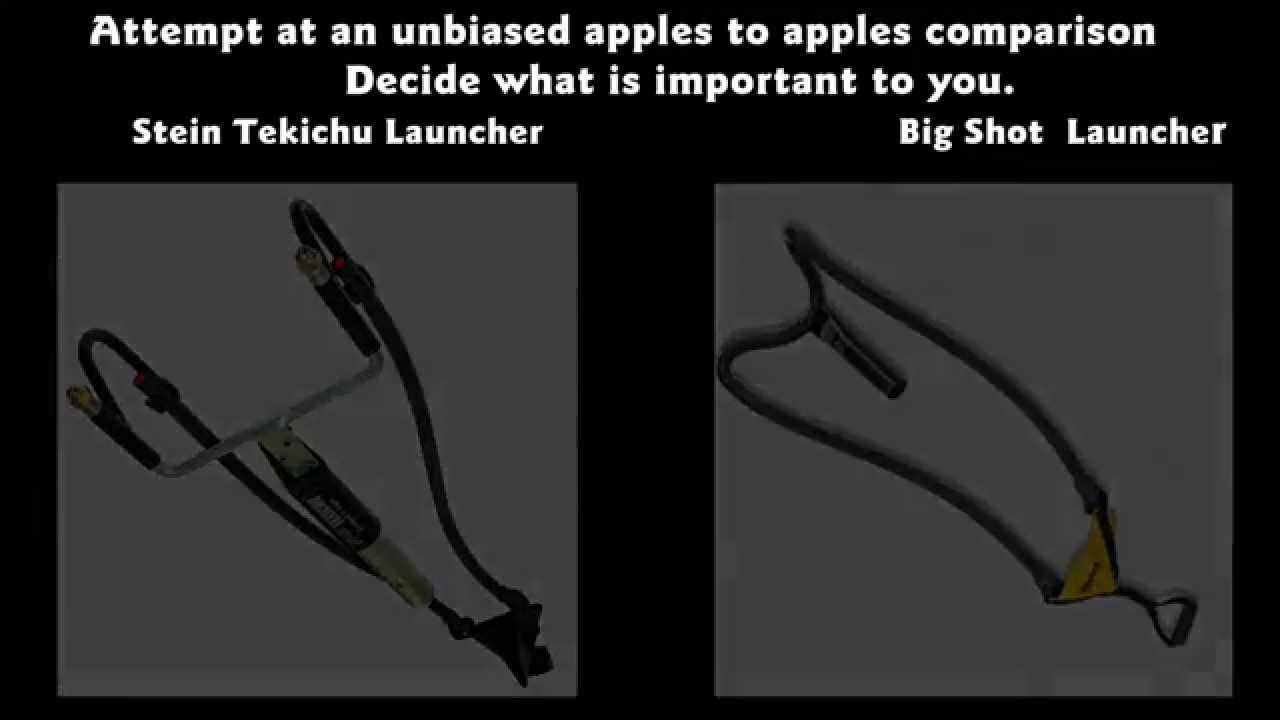 Stein Tekichu  Launcher  VS    Big Shot  Launcher
