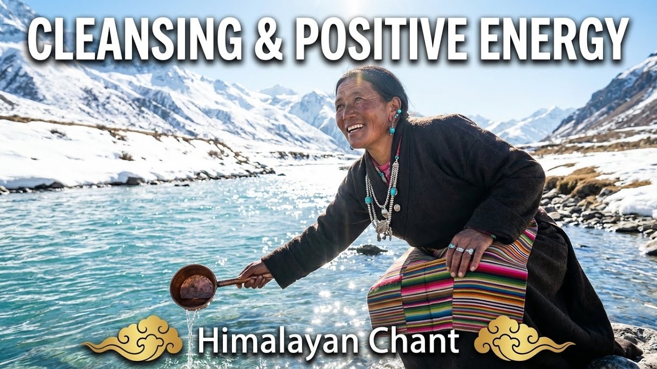 Tibetan Chant for Cleansing & Positive Energy | Healing Mantras to Remove Negativity