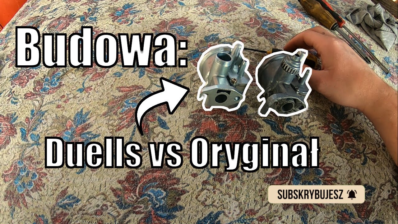 ❗❗❗ Budowa Tajwańskiego Gaźnika Duells (porównanie do oryginału) ❗❗❗
