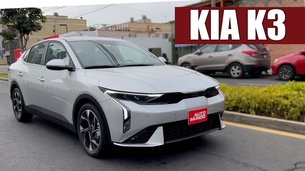 KIA K3 sedán: Motor 1.4, 6 bolsas de aire y sistemas avanzados de asistencias a la conducción