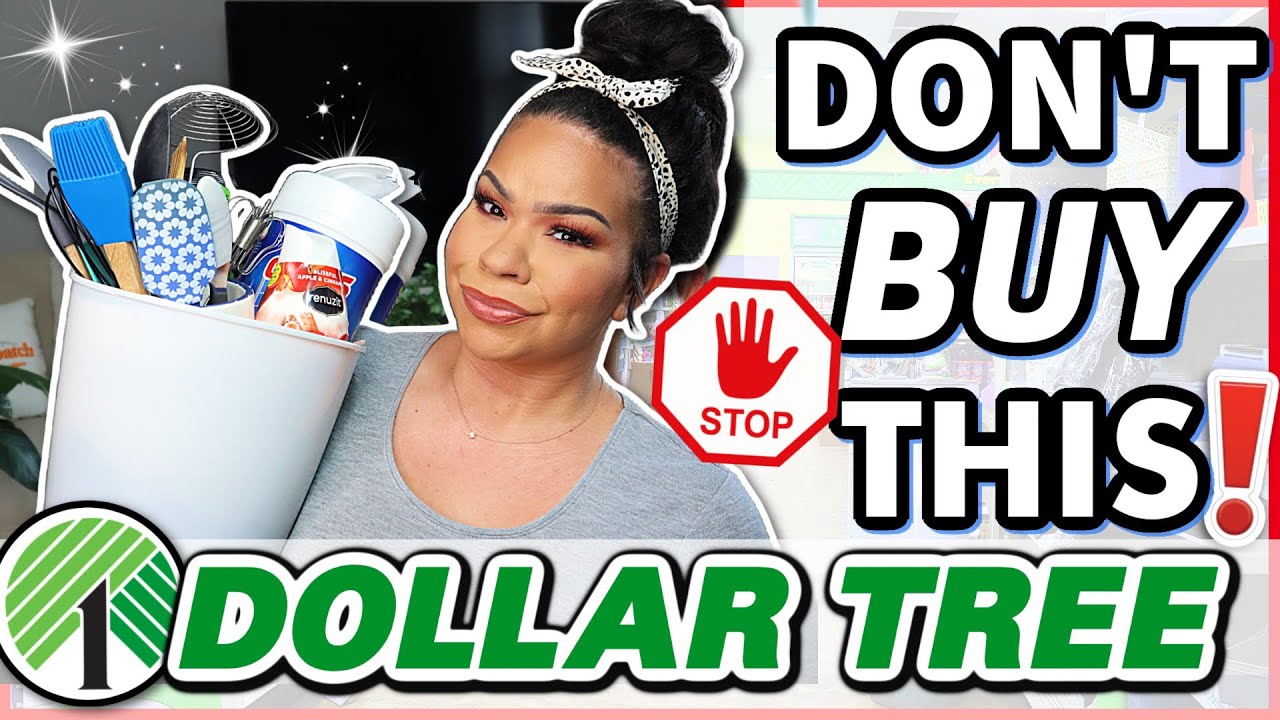NEVER BUY This At DOLLAR TREE 🚫 The WORST Dollar Store Items I'm NO LONGER BUYING!