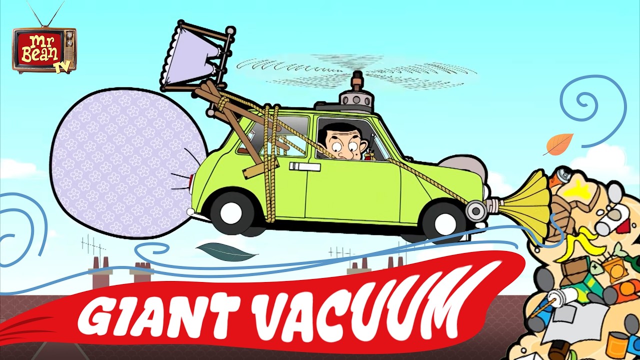 Mr Bean's Crazy Invention For Trash! | Mr Bean Tv