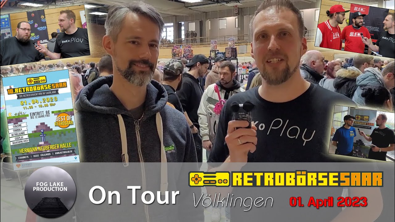 On Tour - # 13 - 10. Retrobörse Saar in Völklingen (Samstag, 01.04.2023)
