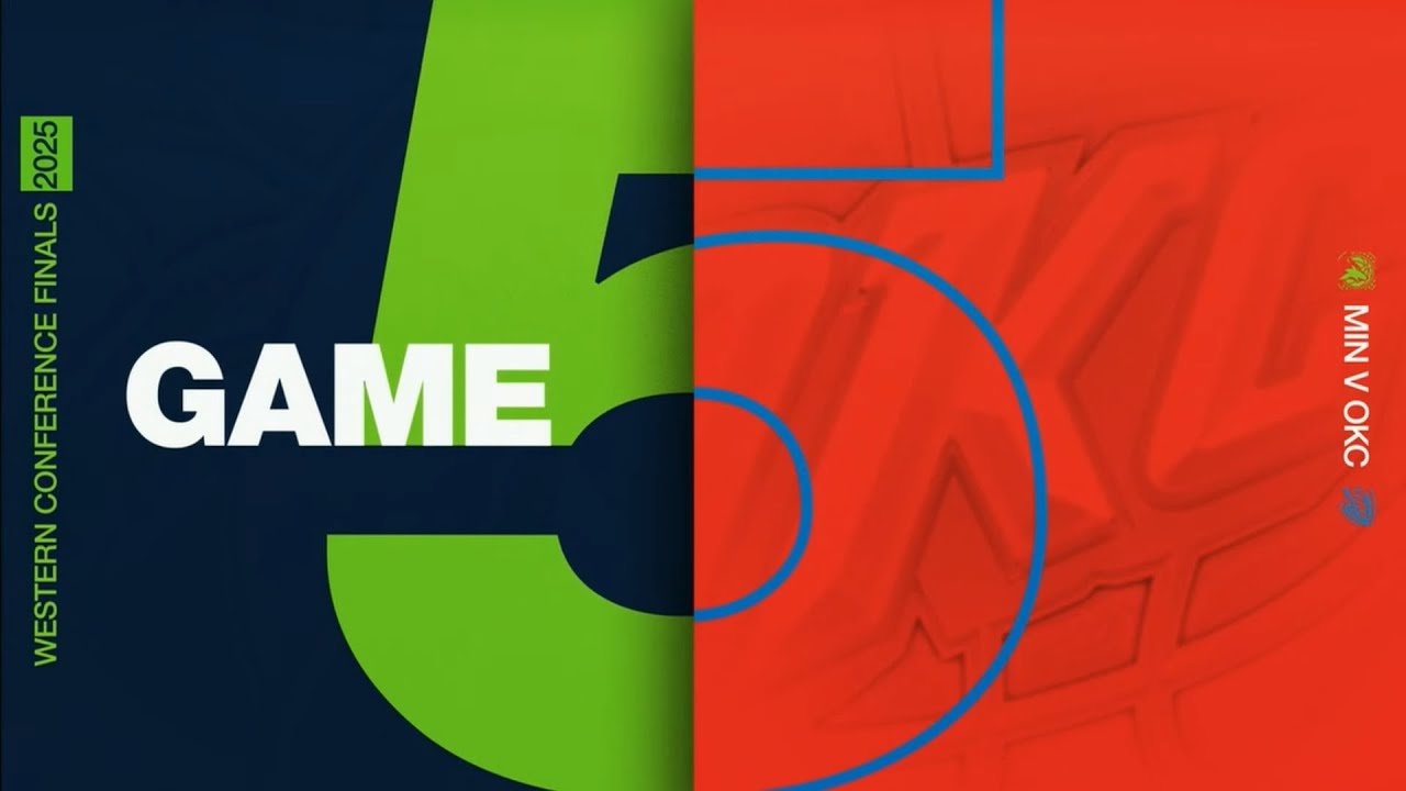 2025 NBA Western Conf. Finals on ESPN: (MIN @ OKC) Game 5 - Countdown/Courtside + Intro