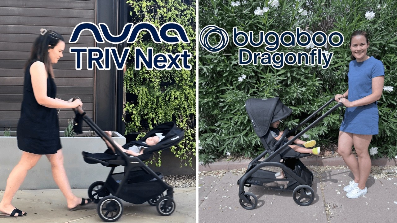 Nuna TRIV Next vs Bugaboo Dragonfly | Two Strollers I Wish I Knew About as a First-Time Mom
