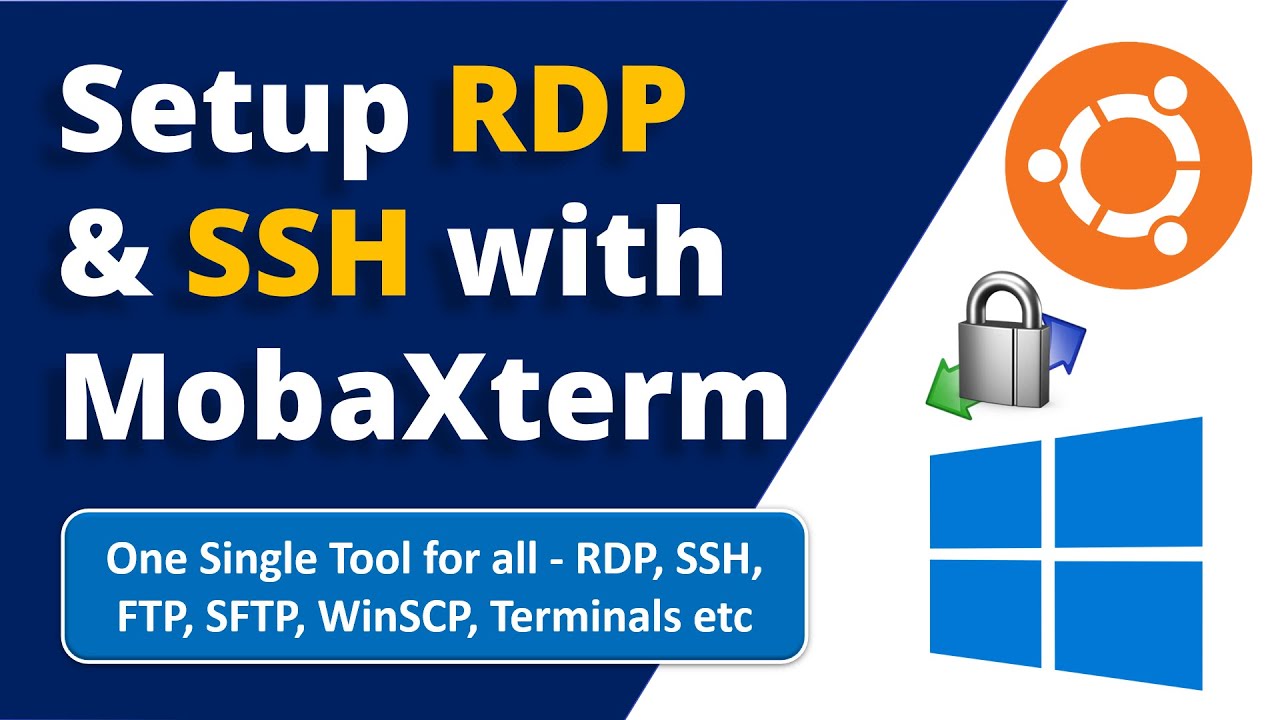 Как использовать MobaXterm | Настройка RDP и SSH с MobaXterm