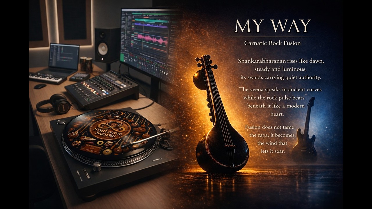 My Way | Carnatic - Shankarabharanam -  Rock fusion Cover