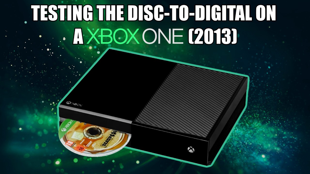 Тестирование функции переноса игр с дисков в цифру на Xbox One (2013)