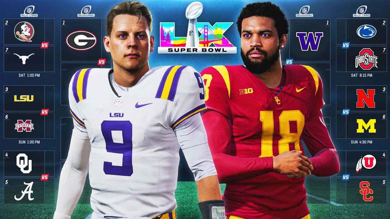 The NFL, But Each Player On Their College Team