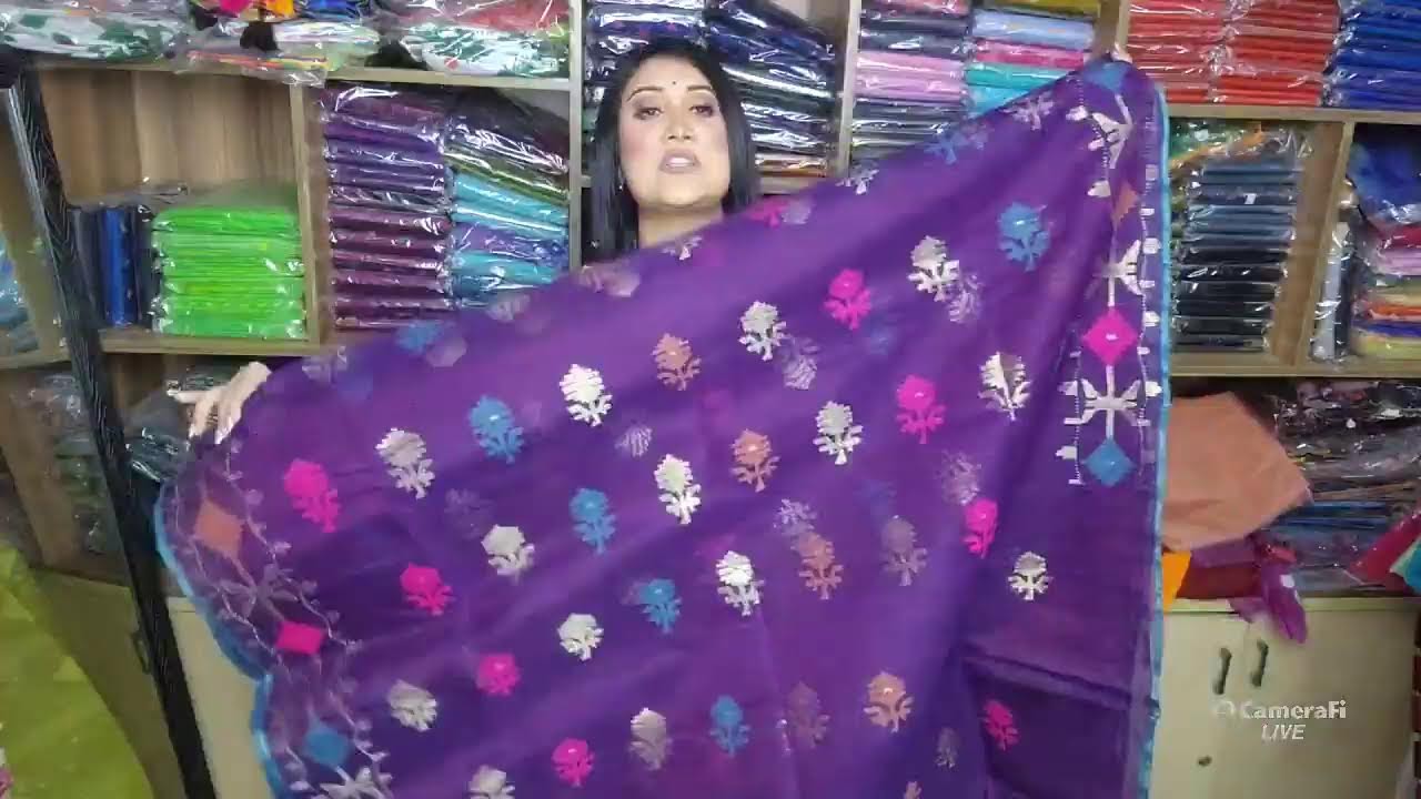ঈদ ফুর্তি ১০% ডিসকাউন্ট অফারে ঢাকাই জামদানি লাইভ ২০২৬ | Dhakai Jamdani Saree | Rong Polli - রঙ পল্লী