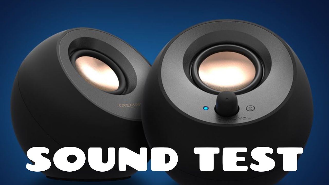 Creative Pebble V3 Speaker Sound Test and Light Review