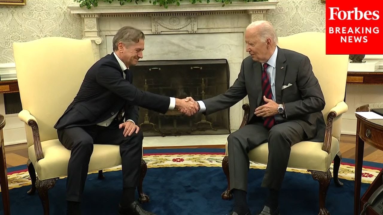 President Biden Holds A Bilateral Meeting With Slovenia Prime Minister Robert Golob