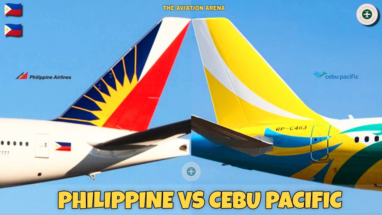 Philippine Airlines Vs Cebu Pacific Comparison 20245! 🇵🇭 Vs 🇵🇭