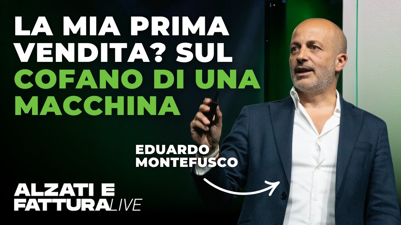 Tutto è iniziato in una palestra… ma non come pensi - Eduardo Montefusco ad Alzati e Fattura LIVE