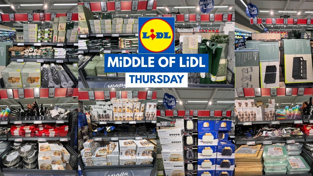 NEW IN MIDDLE OF LIDL THIS WEEK THURSDAY 19 MARCH 2026 | LIDL HAUL | TRAVELANDSHOP WITH ME