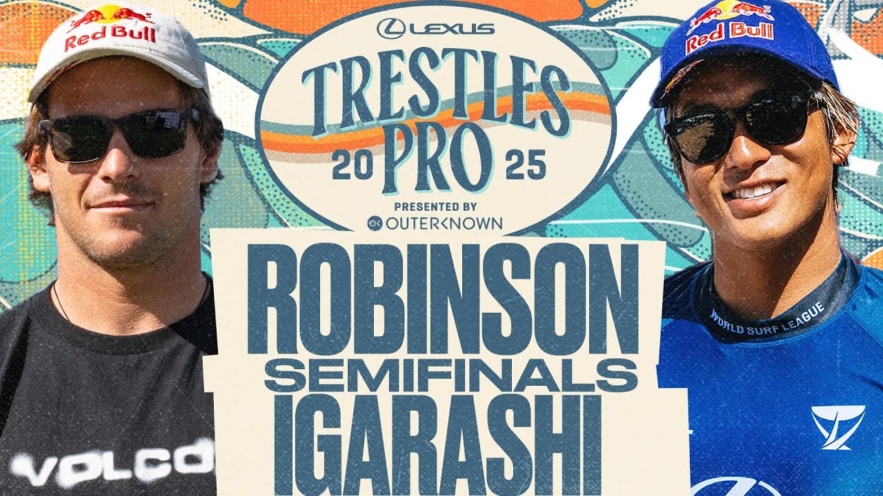 Kanoa Igarashi vs Jack Robinson | Lexus Trestles Pro pres by Outerknown 2025 - Semifinals