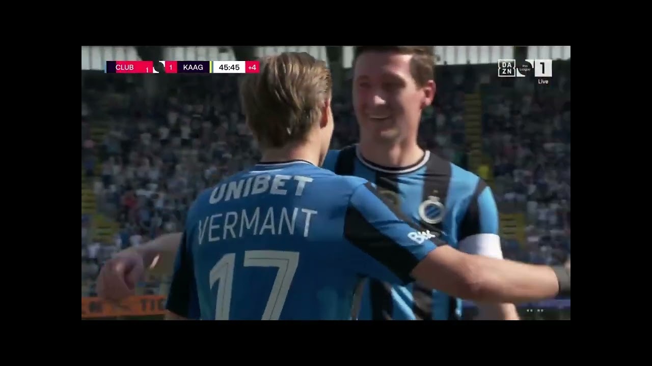 Roméo Vermant FC Bruges ...Goals 2024-2025