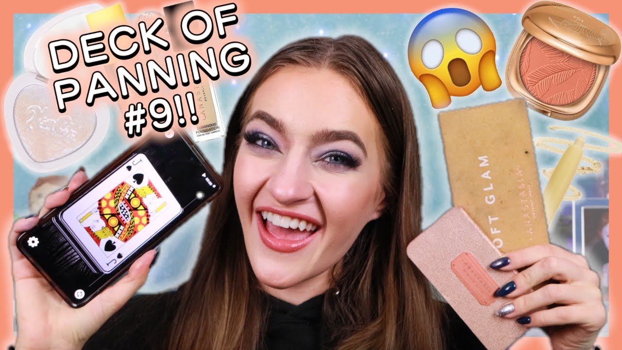 Deck Of Panning Project Pan #9!! (2 new makeup products!!)