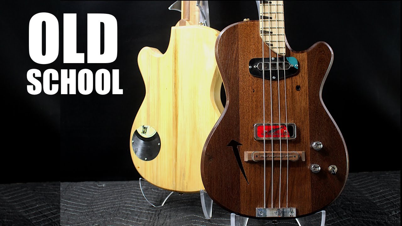 Short Scale, Semi Hollow Bass - Vintage Inspired Design