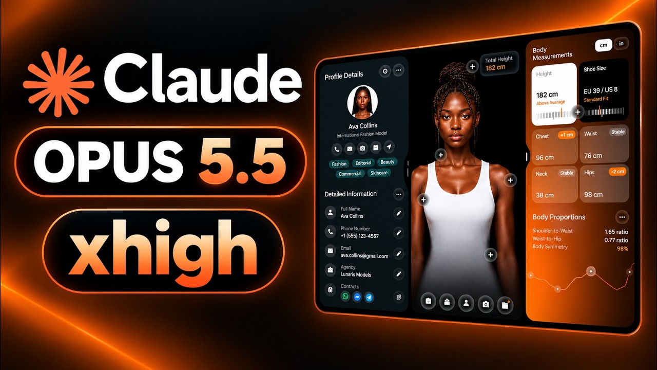 Я протестировал Claude OPUS 5.5 (xhigh) и СОЗДАЛ ЭТОТ премиум-сайт