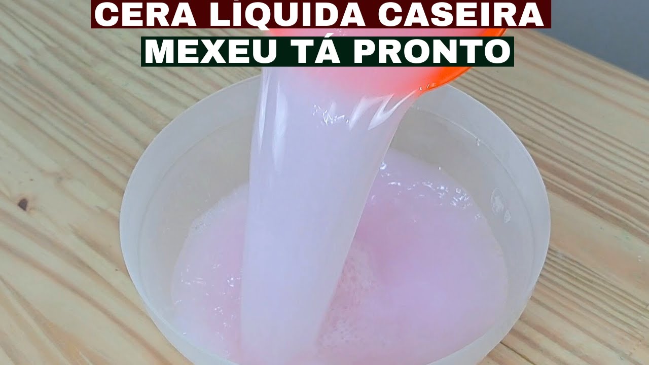 👉👉AGORA O SEU PISO VAI BRILHAR COM MUITA ECONOMIA - CERA LÍQUIDA CASEIRA - MEXEU NA BACIA TÁ PRONTO