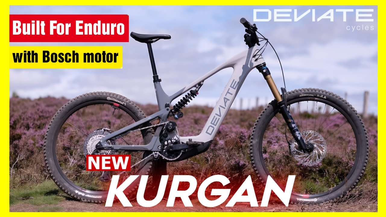 New Deviate Kurgan | High-Pivot eMTB Powerful with Bosch Performance Line CX !