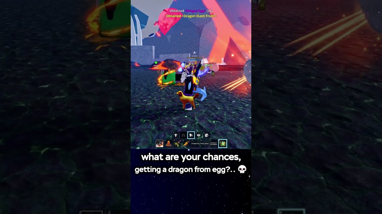 what are your chances, getting a dragon from egg?.. 💀 #bloxfruits #fyp #shorts #viralvideo