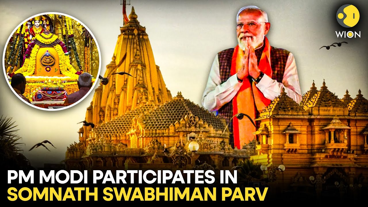 PM Modi LIVE: PM Modi Takes Part in Somnath Swabhiman Parv | WION