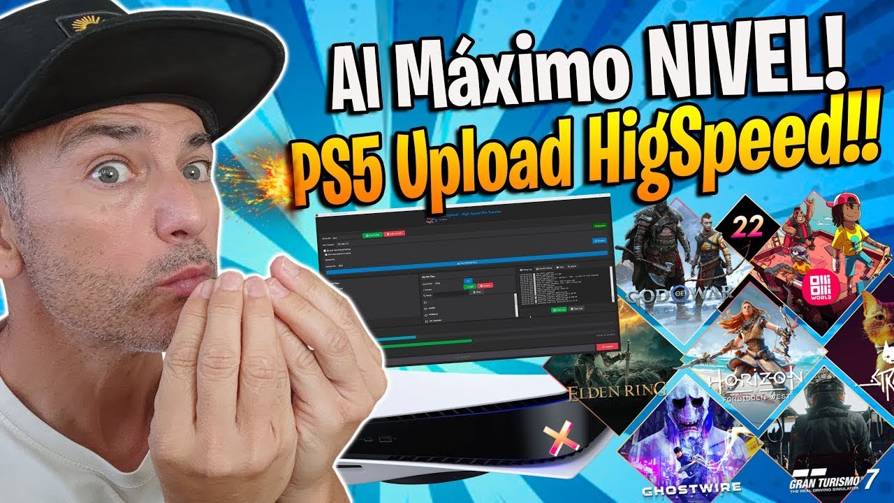 ¡ESTO ES UNA JOYA!! ¡PS5 UPLOAD HigSPEED en PS5 , Esto SI que es velocidad!!