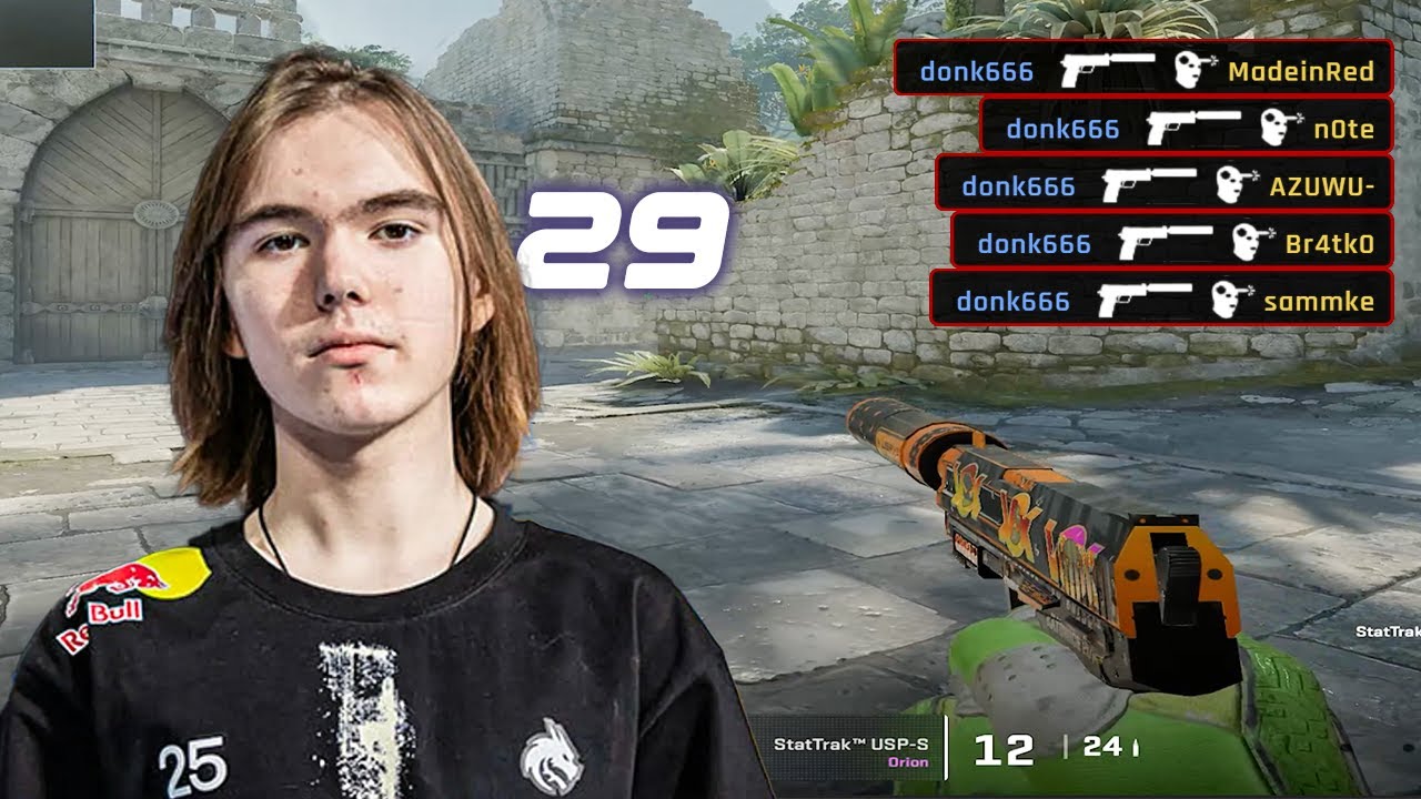 Donk’s Dominance On FACEIT Continues | 4200 ELO