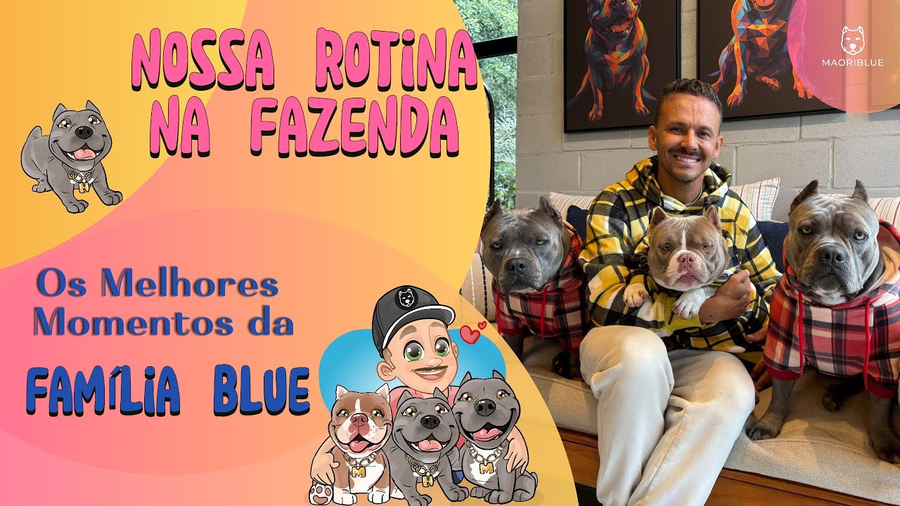Os melhores momentos da Família Blue na Fazenda 🐾