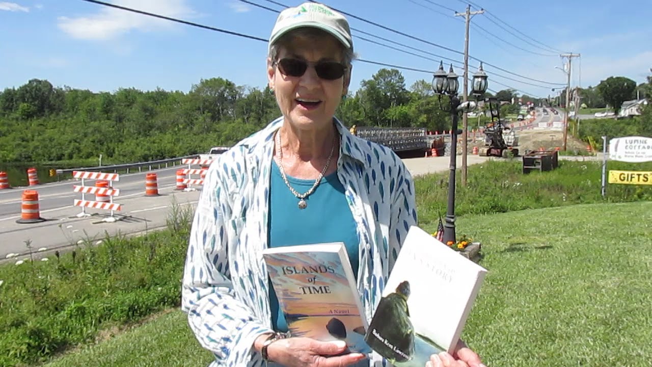 Maine Author Barbara Kent Lawrence at The Lupine Cottage