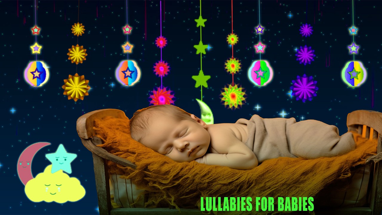 Baby Sleep Music ♫ Mozart & Brahms Lullaby 💤 Sleep Instantly Within 3 Minutes 🌙 Sleep Music for Baby