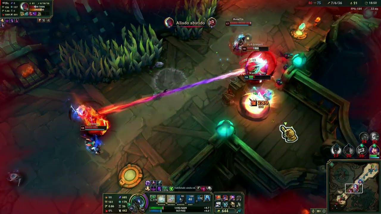 Veigar ARAM Desordem  100.000.000 STACKS