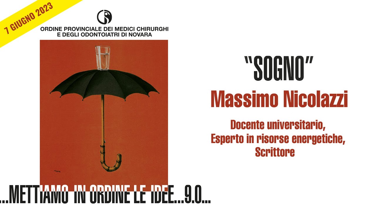 7 GIUGNO 2023 - METTIAMO IN ORDINE LE IDEE 9 - Massimo NICOLAZZI