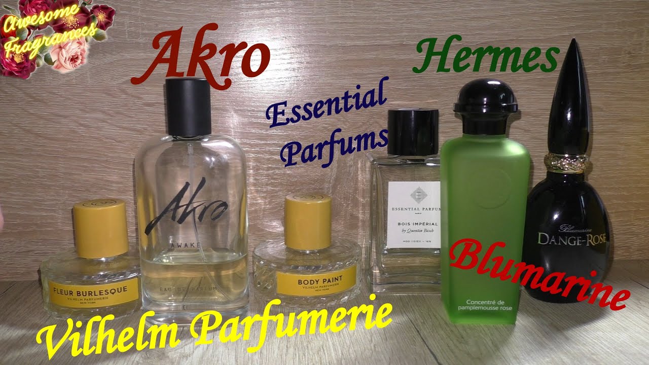 🤔Самые странные АРОМАТы моей коллекции😲Blumarine/Essential Parfums/Hermes/Vilhelm Parfumerie/Akro✨