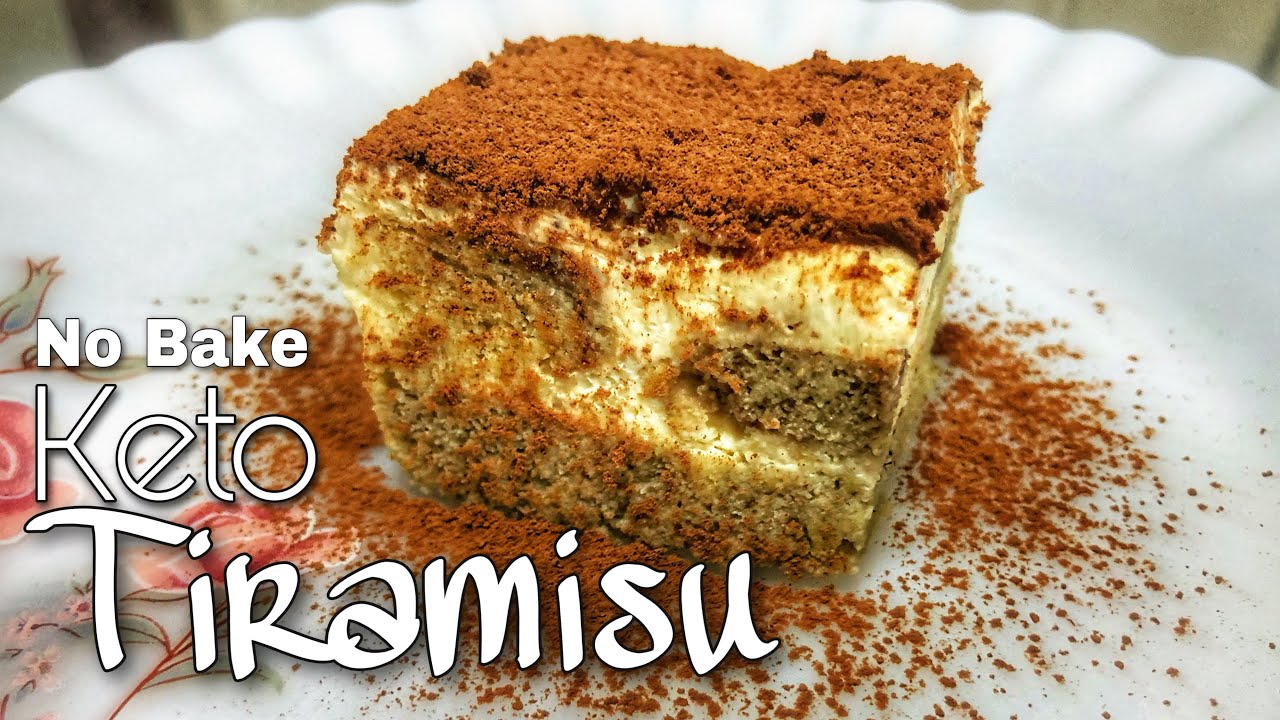 NO BAKE KETO TIRAMISU | Low Carb Creamcheese Tiramisu using Steamer | LCIF Keto Recipe 89
