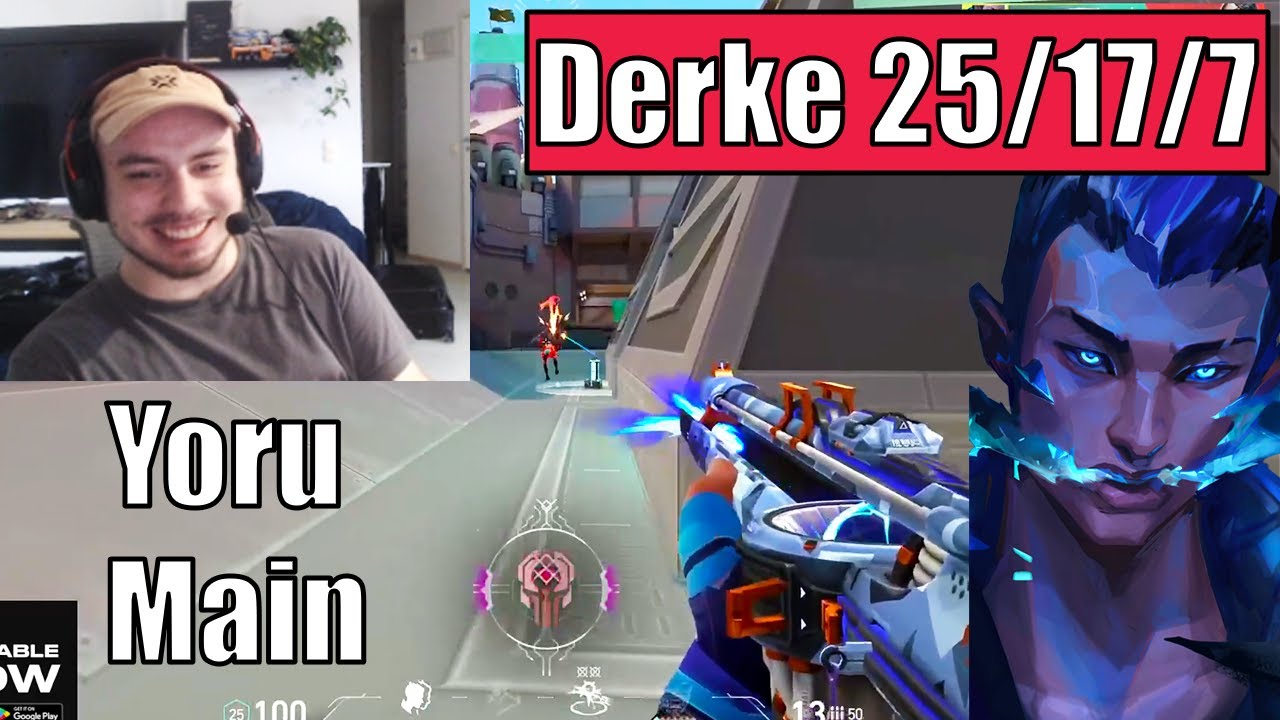 Fnatic Derke Decide To Play Yoru In Immortal Ranked | In Breeze | VALORANT