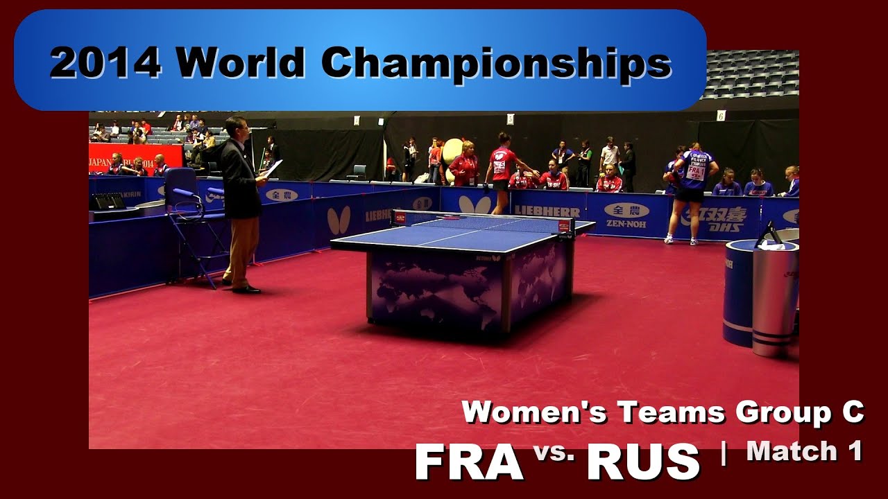 2014 WTTC Women's Team - Group C: FRA - RUS Match 1: Carole Grundisch v Olga Baranova