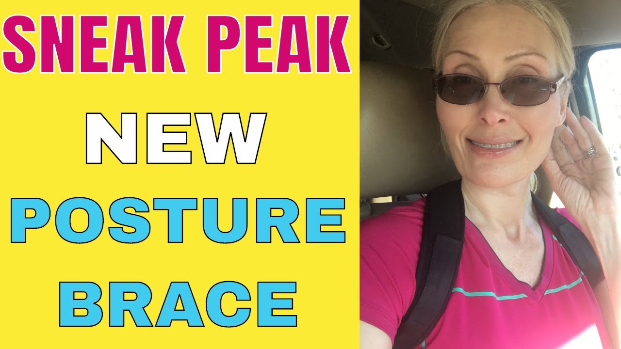 QUICK UPDATE | SNEAK PEAK NEW POSTURE BRACE | The Posture Specialist