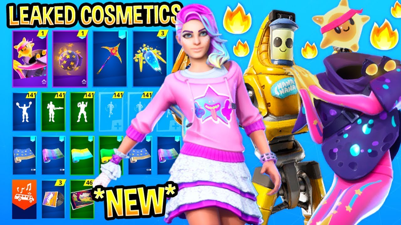 *NEW* All Leaked Skins & Emotes..! *PEELY MECH SKIN* (Pizza Onesie, Rage Quit Emote..!)