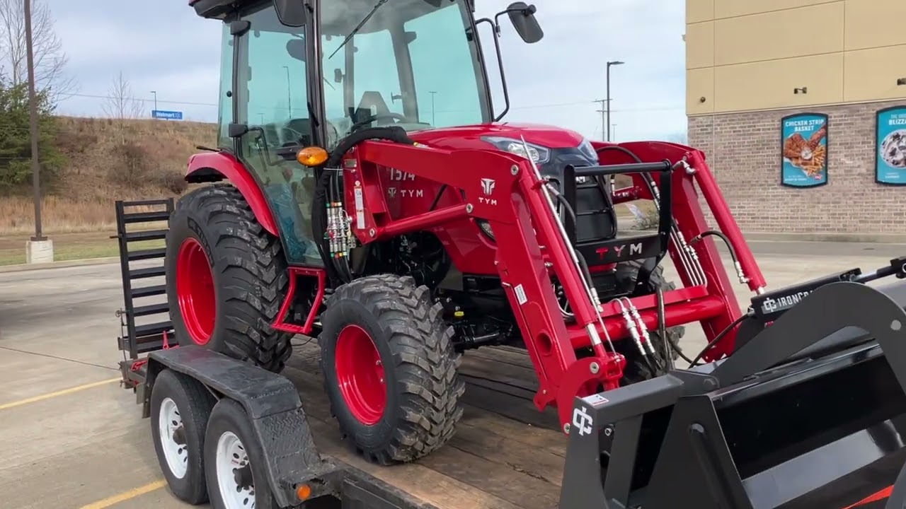 New Purchase Of A TYM 574 HC Tractor