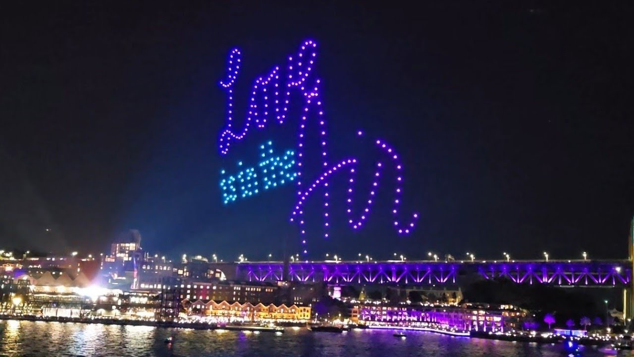 VIVID 2024 Drone show - 