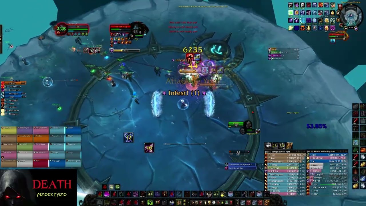 Death - LK25H 1 Chamber practice / 06:01 - Blood DK POV